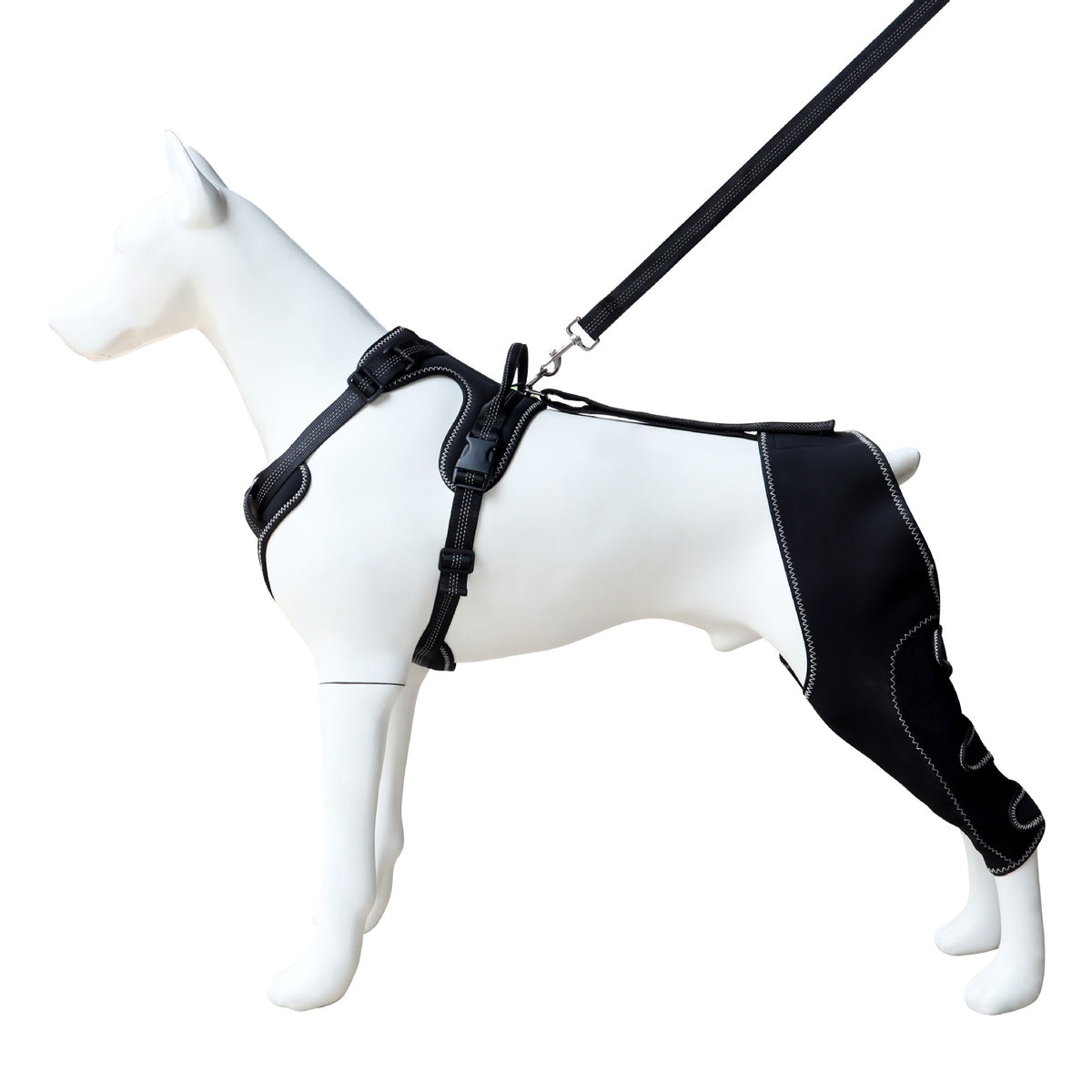 Venda de protección articular para mascotas, rodillera para perro, rehabilitación post-cirugía, soporte para rodilla