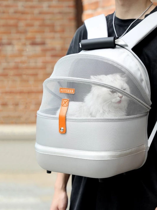 Bolsa pequeña para cachorro, bolsa de viaje ligera tipo cápsula espacial