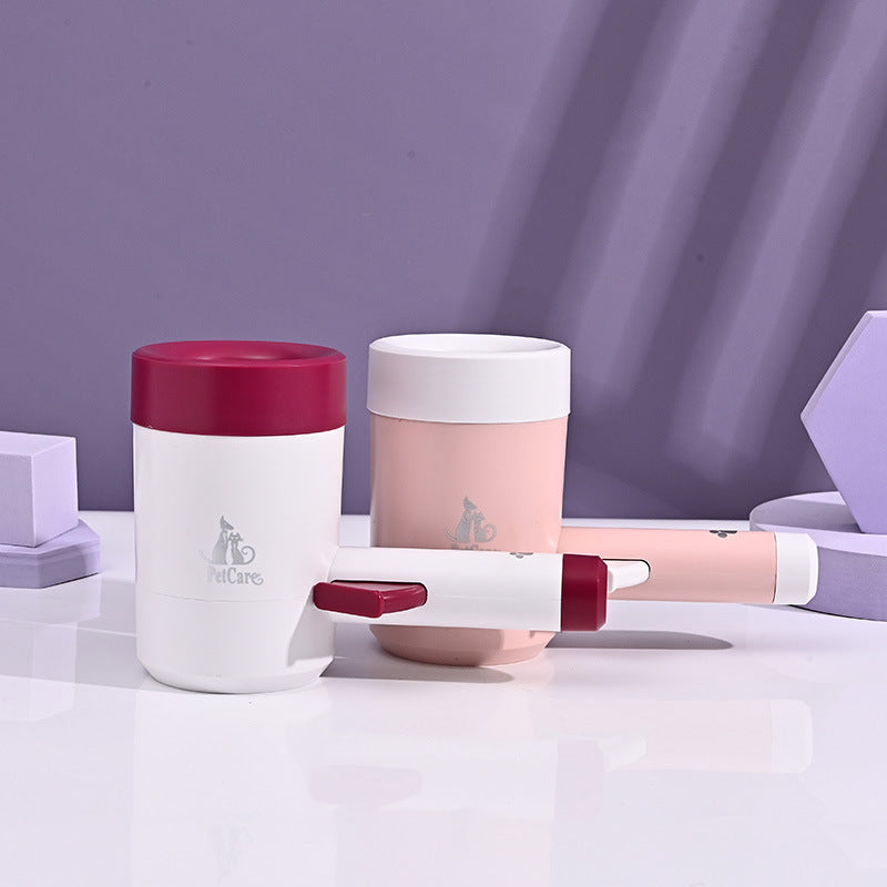 Limpiador automático patas para mascotas