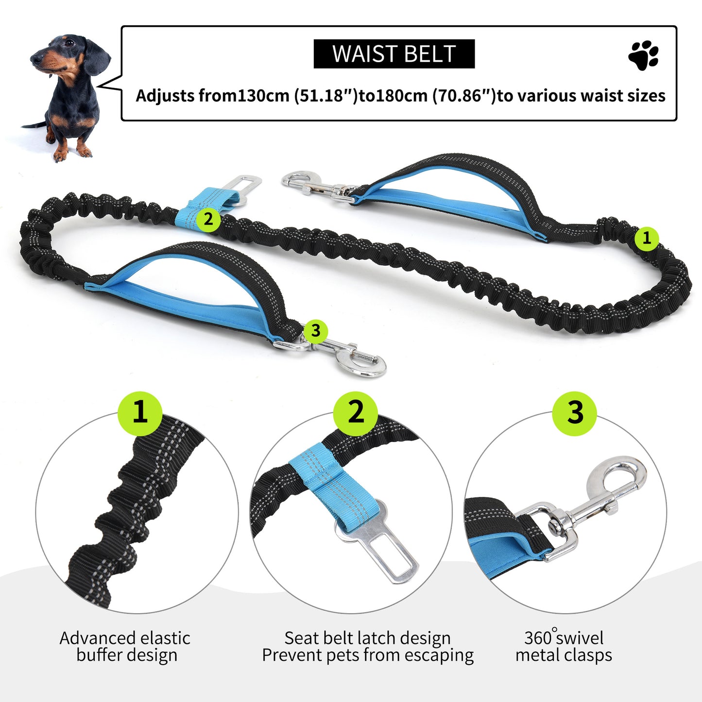 Riñonera Deportiva Impermeable para Running y Paseo de Perros