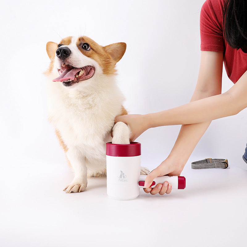 Limpiador automático patas para mascotas