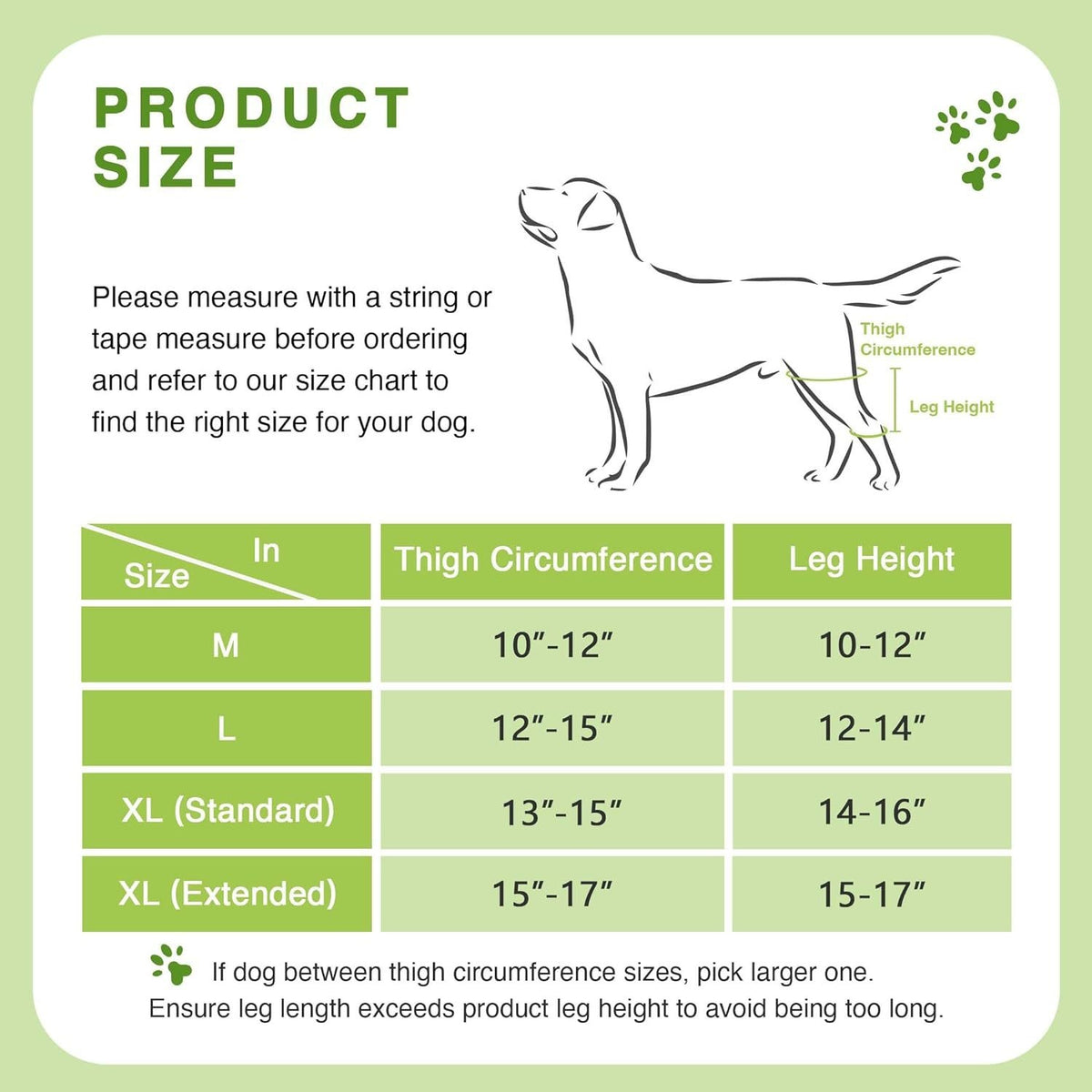 Venda de protección articular para mascotas, rodillera para perro, rehabilitación post-cirugía, soporte para rodilla