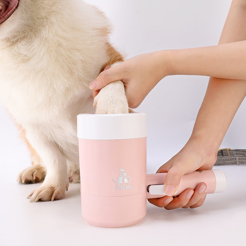 Limpiador automático patas para mascotas