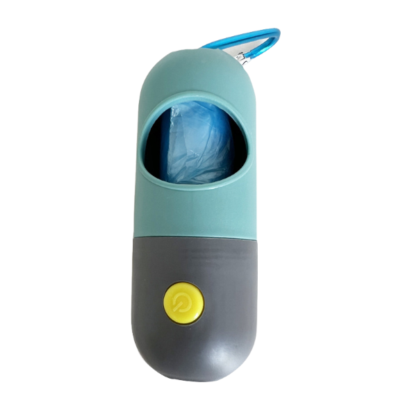 LED Multifuncional con dispensador de bolsas de basura