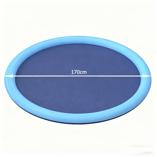 Alfombra de agua PVC para que jueguen las mascotas.