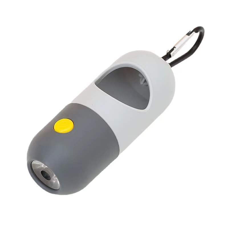 LED Multifuncional con dispensador de bolsas de basura