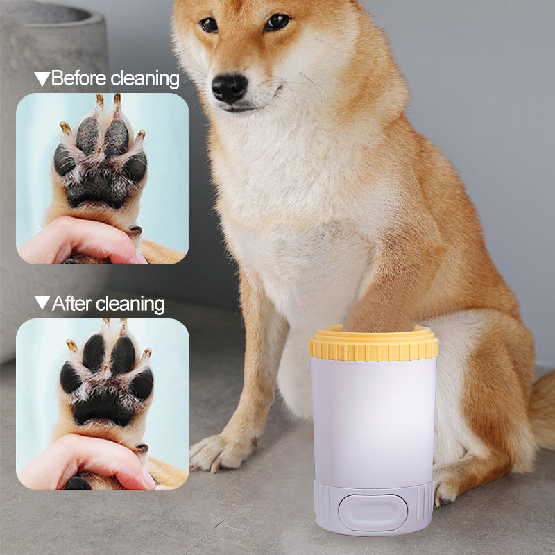 Copa para limpieza de patas mascotas