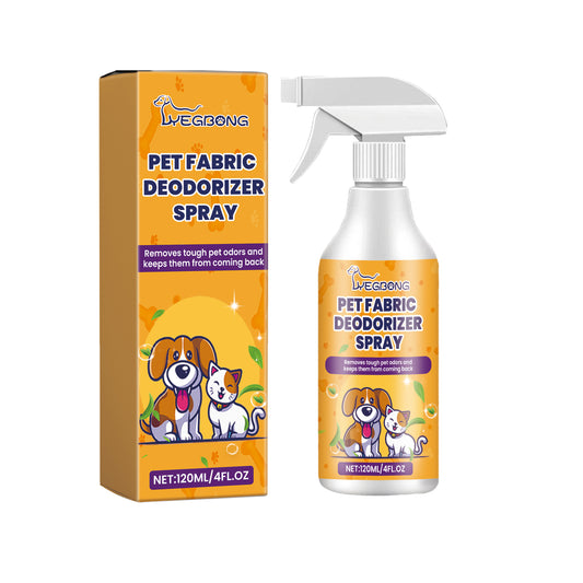 Spray desodorante para mascotas