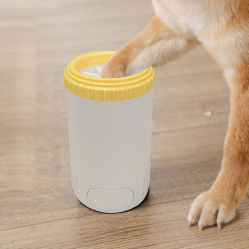 Copa para limpieza de patas mascotas